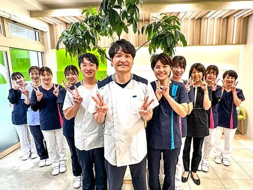 オンリーワンの医院を目指すクリニックですからもちろん、スタッフのチームワークはバッチリです。|勤務医募集